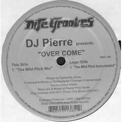 DJ Pierre Over Come USED VINYL 12INCH 33 S RPM