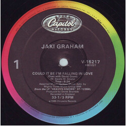 Jaki Graham Could It Be I'm Falling In Love VINYL 12" USED