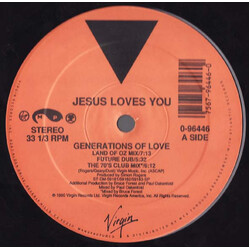 Jesus Loves You Generations Of Love VINYL 12" USED