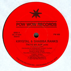 Krystal (3) / Shabba Ranks / Sanchez / Lady G Twice My Age / Half My Age VINYL 12" USED