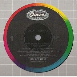 Lillo Thomas Settle Down USED VINYL 12INCH 33 S RPM