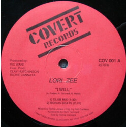 Lori Zee I Will VINYL 12" USED