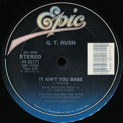 Q.T. Hush It Ain't You Babe VINYL 12" USED