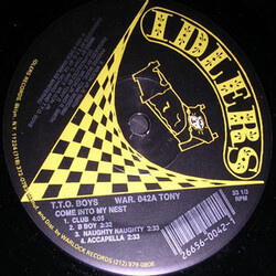 T.T.O. Boys Come Into My Nest VINYL 12" USED