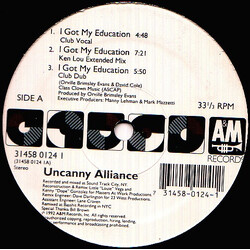 Uncanny Alliance I Got My Education VINYL 12" USED