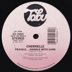 Cherrelle Fragile...Handle With Care VINYL 12" USED
