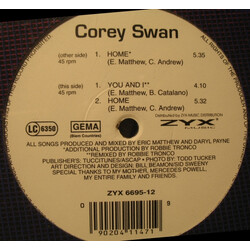 Corey Swan Home VINYL 12" USED