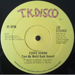 Eddie Horan Turn My World Back Around / The Dancer VINYL 12" USED