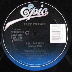 Face To Face (3) Tell Me Why USED VINYL 12INCH 45 RPM