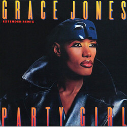 Grace Jones Party Girl USED VINYL 12INCH 33 S RPM
