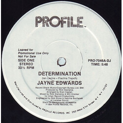 Jayne Edwards Determination / It Should Have Been Me VINYL 12" USED