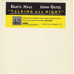 Daryl Hall & John Oates Talking All Night USED VINYL 12INCH MAXI-SINGLE PROMO 33 S RPM