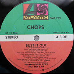 Chops (2) Bust It Out VINYL 12" USED