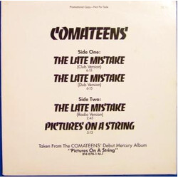 Comateens The Late Mistake VINYL 12" USED