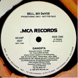Bell Biv Devoe Gangsta USED VINYL 12INCH 33 S RPM SINGLE PROMO