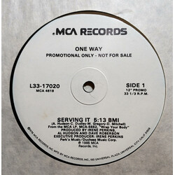One Way Serving It USED VINYL 12INCH PROMO
