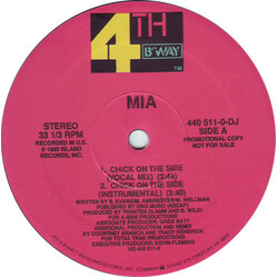 Mia (26) Chick On The Side USED VINYL 12INCH 33 S RPM PROMO STEREO