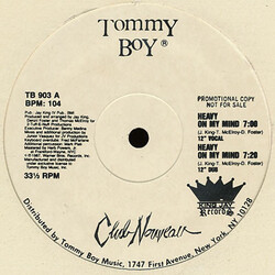 Club Nouveau Heavy On My Mind USED VINYL 12INCH 33 S RPM PROMO
