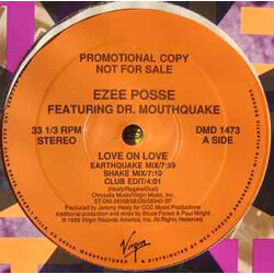 E-Zee Possee / Dr. Mouthquake Love On Love USED VINYL 12INCH 33 S RPM PROMO