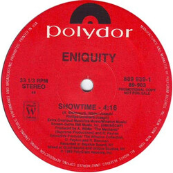 Eniquity Showtime / Don't Play With Me VINYL 12" USED