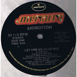Animotion Let Him Go  USED VINYL 12"