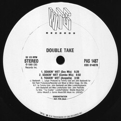 Double Take (4) Soakin' Wet VINYL 12" USED