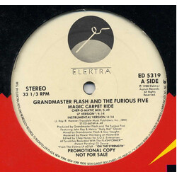 Grandmaster Flash & The Furious Five Magic Carpet Ride VINYL 12" USED