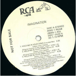Imagination Hold Me In Your Arms USED VINYL 12INCH 33 S RPM PROMO