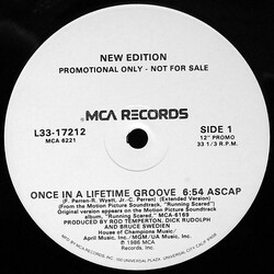 New Edition Once In A Lifetime Groove VINYL 12" USED