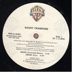 Randy Crawford Desire Vinyl USED