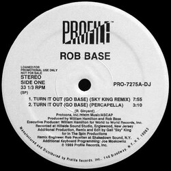 Rob Base Turn It Out (Go Base) USED VINYL 12INCH 33 S RPM PROMO STEREO