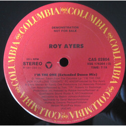Roy Ayers I'm The One (For Your Love Tonight) USED VINYL 12INCH PROMO