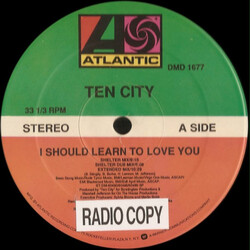 Ten City I Should Learn To Love You VINYL 12" USED