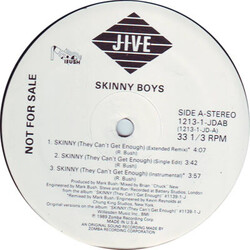 Skinny Boys Skinny (They Can't Get Enough)  VINYL 12" USED