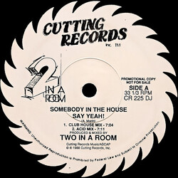 2 In A Room Somebody In The House Say Yeah! / A Passing Thought VINYL 12" USED