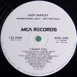 Jody Watley I Want You VINYL 12" USED