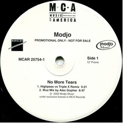 Modjo No More Tears VINYL 12" USED
