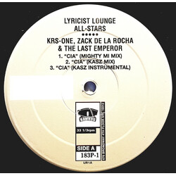Lyricist Lounge All-Stars CIA / Talking To You USED VINYL 12INCH PROMO