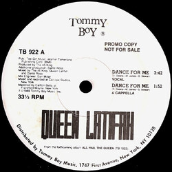 Queen Latifah Dance For Me / Inside Out VINYL 12" USED