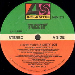 Ratt Lovin' You's A Dirty Job VINYL 12" USED