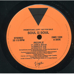 Soul II Soul People VINYL 12" USED