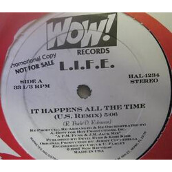 L.I.F.E. It Happens All The Time VINYL 12" USED