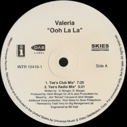 Valeria Ooh La La VINYL 12" USED
