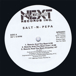 Salt 'N' Pepa Beauty And The Beat / Part II At Warp Speed USED VINYL 12INCH PROMO