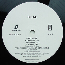 Bilal Fast Lane VINYL 12" USED