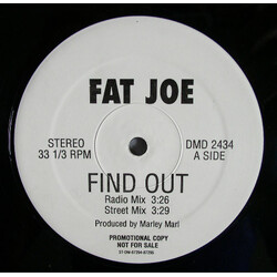 Fat Joe Find Out VINYL 12" USED