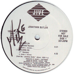Jonathan Butler Holding On VINYL 12" USED