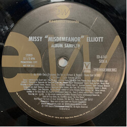 Missy Elliott Album Sampler VINYL 12" USED