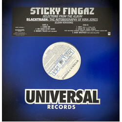 Sticky Fingaz Selections From The Album Blacktrash: The Autobiography Of Kirk Jones (Clean Versions) USED VINYL 12INCH 33 S RPM PROMO SAMPLER