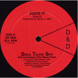 Girls Talkin Shit Juice It VINYL 12" USED